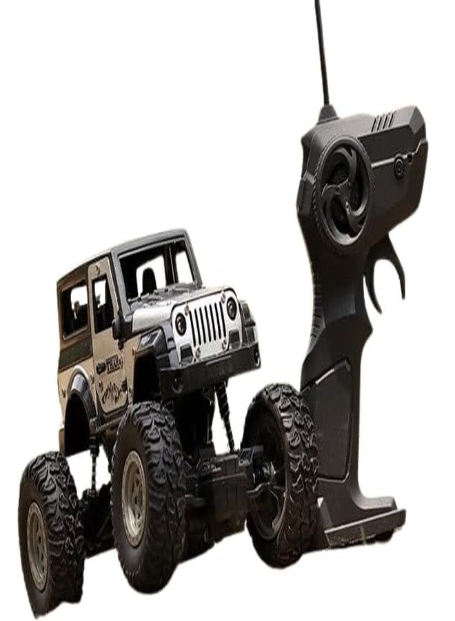 plutofit 1:18 Scale Remote Control Car For Kids With Mist Smoke Effect Monster Truck RC Toy Vehicle Car For Boys And Girls, Multicolor - Image 5